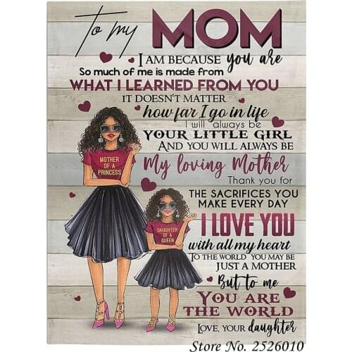 Throw blanket A Letter to My Mom 3D Velvet Plush Blanket Bedspread For Boys Girls Sherpa Blanket Couch Quilt Cover Travel 62