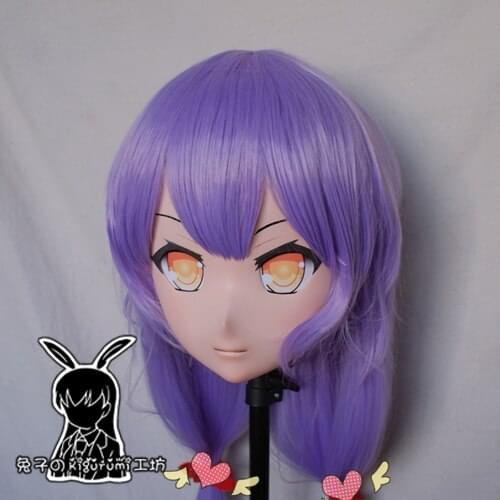 RB662)Quality Handmade Female/Girl Resin 3/4 Head Japanese Anime Cartoon Character Cosplay Stardust Kigurumi Mask