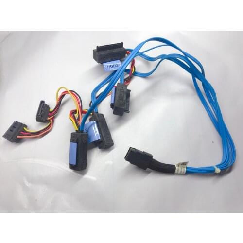 SAS SATA Cable Wire SFF-8087 to 4 SFF-8482 FOR DELL 042N7H 42N7H Direct Attach