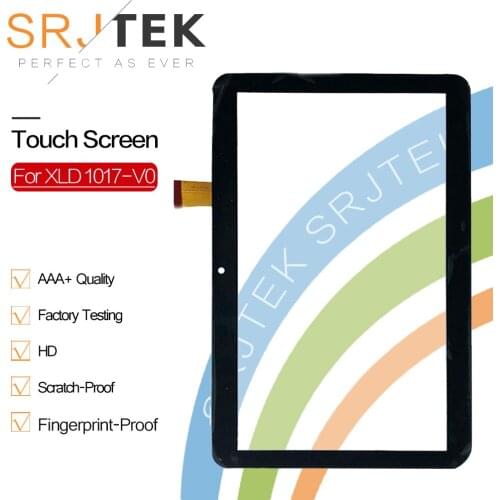 SRJTEK 10.1" Touch For XLD 1017-V0 XLD1017-V0 Tablet PC Touch Screen Digitizer Replacement Parts For XLD 1017-V0 XLD1017-V0