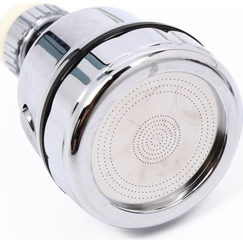 360 Degree Rotatable Water-saving Tap 3 Modes Adjustable Faucet Nozzle Aerator Bubbler Sprayer Filter Head Bathroom Accessories