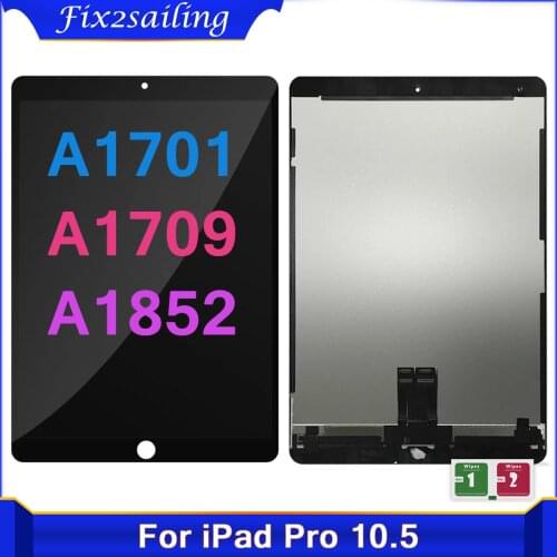 LCD Panel For iPad Pro 10.5 A1701 A1709 OLED Lcd Display Touch Screen Digitizer Sensors Full Assembly Replacement Tablet 10.5