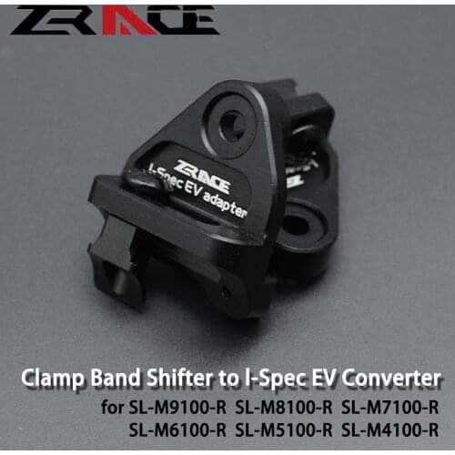 ZRACE Bicycle Accessories Bicycle Brake Clamp Band shifter to I-Spec EV converter for SL-M9100 M8100 M7100 M6100 M5100 M4100