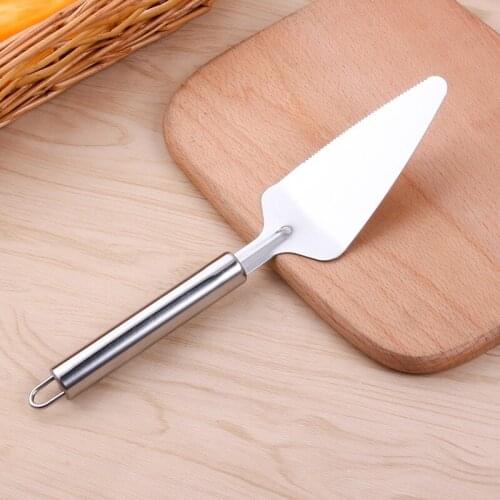 1pc Stainless Cake Spatula Pizza Shovel Triangle Shovel Pizza Baking Utensils Kitchen Accessories Set Cooking Tools Cake Tools