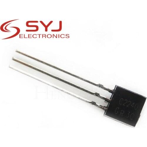 100pcs/lot=50pairs 2SA970 2SC2240 ( 50pcs A970 + 50pcs C2240 ) TO-92 new original In Stock