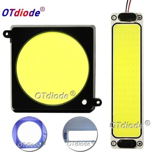 12V 24V 36V COB Light 10W 20W Tube led light bar Cob Truck Compartment Indoor Lamp Board Automobile Reading Car Lighting