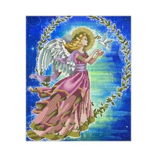 25-MD-73 with draw fabric cross-stitch cloth with beaded metal thread cross-stitch kit styles cross stitch kit