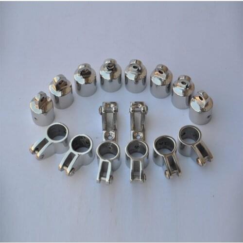 Marine hardware 4-Bow 1" Bimini Top Boat Stainless Steel Fittings Marine Hardware Set - 16 piece