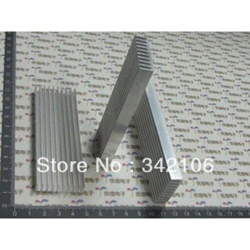 Free Shipping!!! 10pcs 100 35 10mm Aluminum Heatsink Radiator Heat Sink sensor