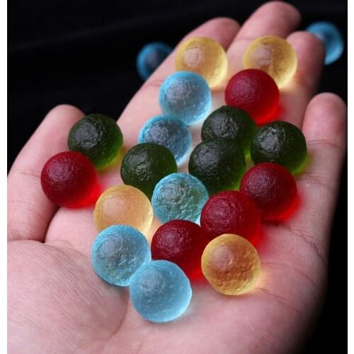 Natural Stone Beads Czech Meteorite Impact Glass Round Loose Beads For Jewelry Making DIY Bracelet Accessories 15'' 6/8/10mm