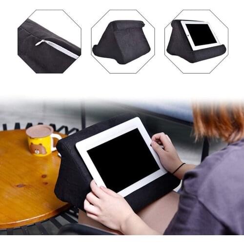 Tablet Pillow Holder MultiAngle Phone Support Book Rest Stand Triangle Tablet Reading Pillow Stand Cushion Cushion Tablet Holder