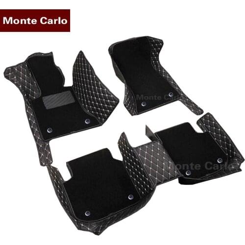 Customized car floor mats for SsangYong Tivoli XLV Korando Actyon Kyron Rexton W 3D car-styling high quality carpet rugs liners