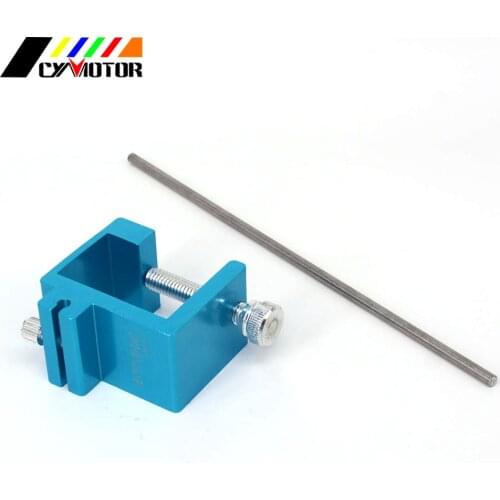 Motorcycle Metal Heavy Duty Universal Cycling Chain Adjusting Alignment Tool For YAMAHA HONDA SUZUKI KAWASAKI KTM CRF RMZ YZF