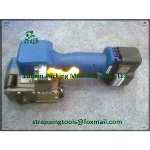 Lowest Price DD160 Battery Powered Strapping Hand Tool,Sealless Tensioner/Sealer Combination,Plastic Strapping Friction Weld