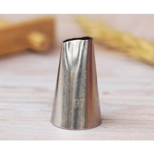 #97 New Metal Stainless Steel Piping Icing Nozzle Cake Cream Decoration Baking Pastry Tool Bakeware