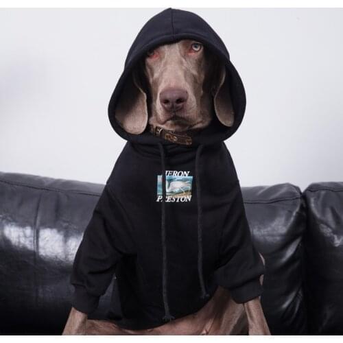 Large Dog Clothes Spring and Autumn Thin Dog Sweatshirt Doberman Golden Retriever Shiba Inu Labrador Dog Clothes Dog Accessories