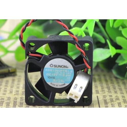Original SUNON 30*30*10 3cm 0.9W KDE1203PFB1-8 12V 2 wire hard drive fan