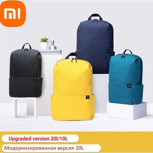 20L Original Xiaomi Backpack Bag Colorful Leisure Sports Chest Pack Bags Unisex For Mens Women Travel Camping