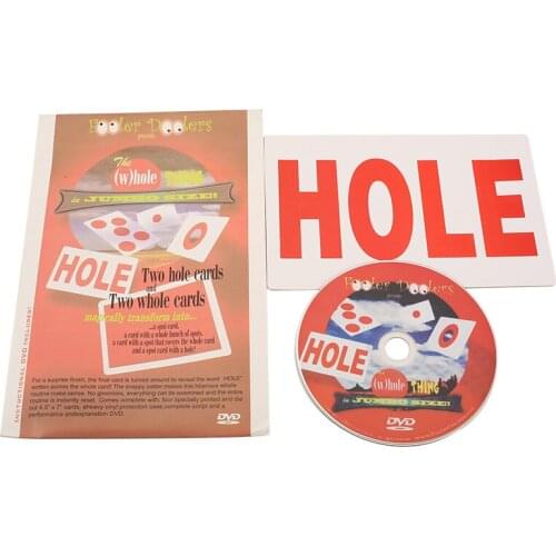 The (W)Hole Thing ( With Cards ) By Fooler Dooler Magic Tricks Close-Up Card Magic Trick Stage Magia Street Mentalism Illusions