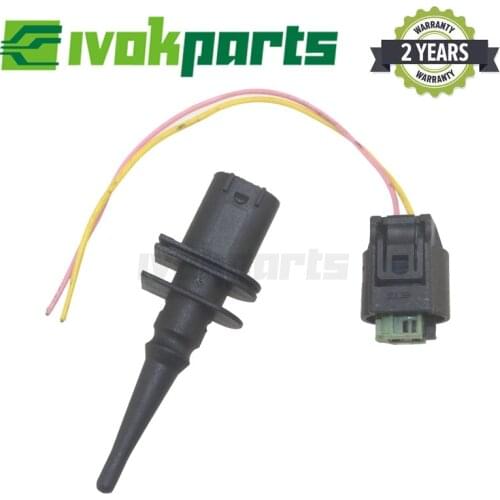 Ambient Outside Air Temperature Sensor With Connector Plug For BMW 1 6 7 Series E39 E46 X3 X5 X6 Z4 Z8 MINI R50 R53 R56 R55