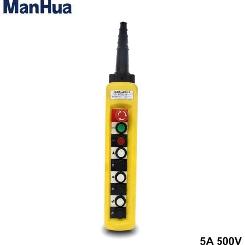 ManHua XAC-A8913 Waterproof pendant control station push button switches(designed for lifting and handling applications)