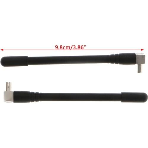 2 Pcs GSM 2.4G Antenna with TS9 Plug Connector 1920-2670 Mhz For Huawei Modem