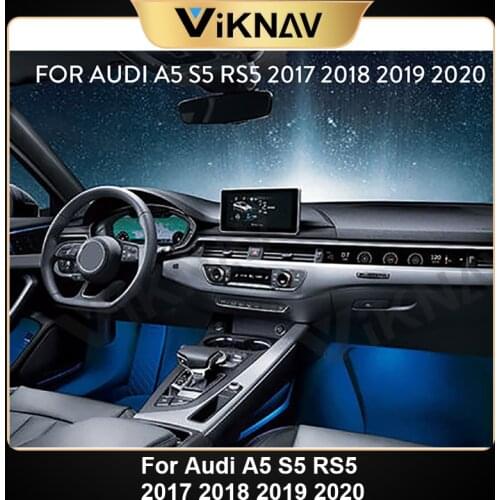 For Audi A5 S5 RS5 2017 2018 2019 2020 Android car instrument dashboard display copilot multimedia display screen