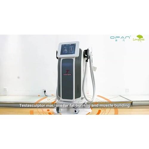 Electromanetic Ems abdominal fat reductionem treatment