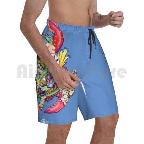 Philippines 2019 Beach Shorts Men Beach Pants Swimwear He Drew Sheet Sea Ocean