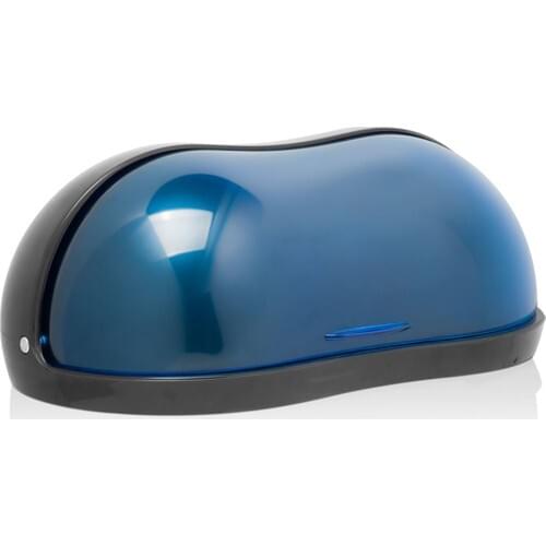 EwS Kitchenware Ews Housing Black Cover Blue Bread Box