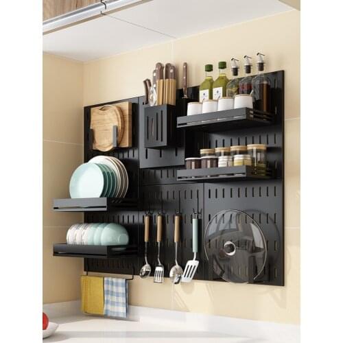 Punch-Free Kitchen Storage Rack