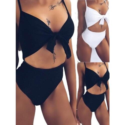 Summer Sexy Women Bikini Sets Beachwear One Piece Bra Panties Sets Swimsuit Push Up Padded Bikini Set Swimwear Bathing Beachwear