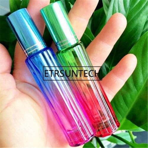 10ml Spray Bottle Travel Small Empty Perfume Bottle roll on bottle Essential Oil Cosmetic Container F1191