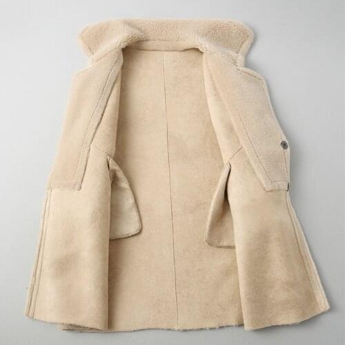 New Fashion 2020 woman winter coats and wool coat Female camel long jackets lady elegant clothing Hot LX2106