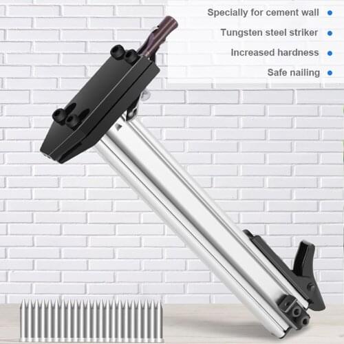 Manual Steel Nail Machine Cable Slot Nailing Device Semi Automatic Cement Nail Machine Repair Accessories