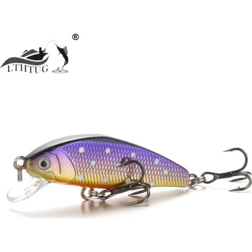 New LTHTUG Peche Leurre Japan Pesca Hard Fishing Lure 44mm 4g Sinking Stream Minnow Artificial Bait Bass Perch Pike Salmon Trout