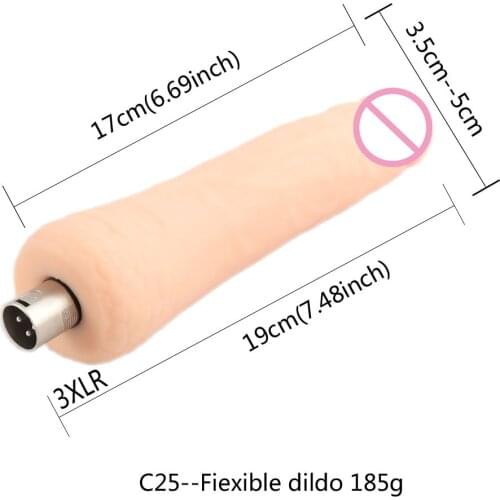 FREDORCH Sex Machine Attachment Skeleton sex Dildo women penis length 19cm and Width 5 cm adult toys sex toys for women