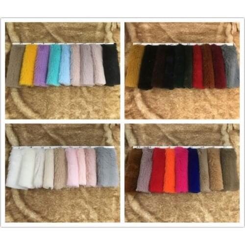 Faux Fur 12MM Super Soft Matt Thick Rabbit Fur Fabric