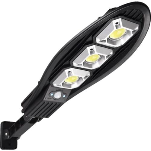 Solar Street Lights Outdoor, 90LED Security Flood Light Auto On/Off Dusk to Dawn with Remote Control for Yard, Garden, Street