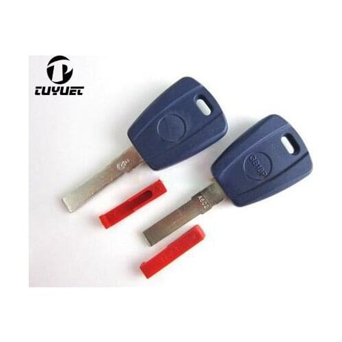 Blank Car Key Shell Auto Transponder Key Case Blank Cover Fit For Fiat With Logo