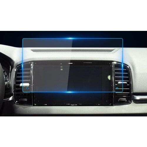 For Skoda Karoq 2019Car Navigation Screen Protector Central Control Display Screen,tempered Glass Screen Protective Film