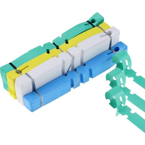 100pcs PVC Nursery Premium Label Plastic Plant Type Label Garden Plant Pot Planter Vegetable Label Tag