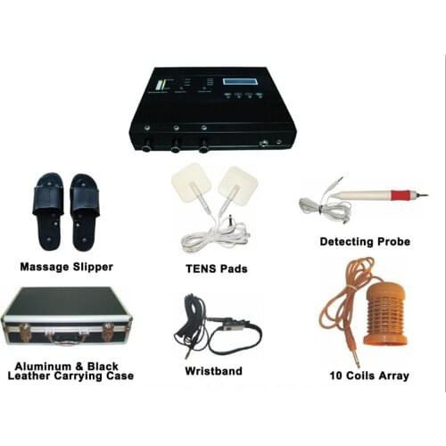 3 In 1 Detox Machine Ion Cleanse Ion Detox Foot Spa Footbath T.E.N.S Massage Therapy Patch Diagnosing Salon Spa 1pcs By DHL F01