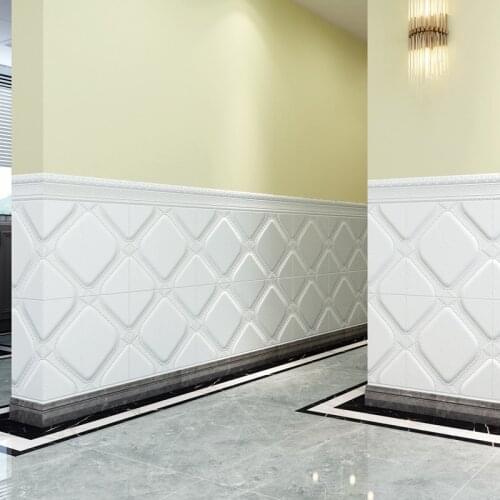 Wholesale 3D wall sticker Wall skirt self-adhesive Foam wallpaper 70x70cm Wall panel Indoor wall Decor waterproof sticker