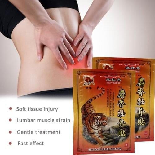 Chinese Musk Extract Pain Patch Knee Joint Rheumatoid Arthritis Knee Pain Relief Sticker Body Relaxing Massage