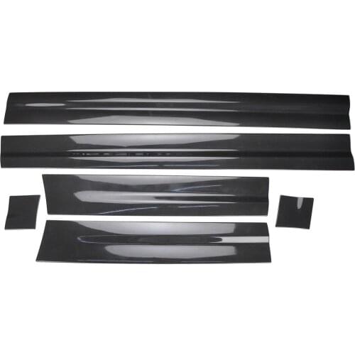 Auto Exterior Accessories Carbon Fiber Side Moulding Trims For Cayenne 2014-2017 6pcs