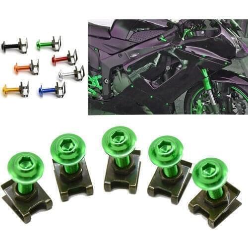 CNC Aluminum For KAWASAKI Z1000SX NINJA1000 TouReR Z125/Z125 PRO Motorcycle Accessories Full Fairing Bolt Kits Bodywork Screws