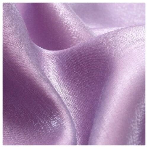 Width 59'' Bright Glaze Silk Delicate Drapery Satin Fabric By The Half Yard For Evening Wedding Dress Shirt bjd Material