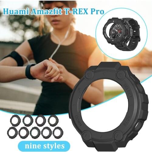 Case For Huami Amazfit-T-Rex Pro Tyrannosaurus-Rex Smart Watch Protective Cover Quality PC Protective Shell In Stock