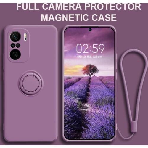 Redmi note 10 Pro note10 Pro Case Liquid Silicone Stand Magnetic Camera Protector Cover For Xiaomi Redmi note 10 Pro note10 Pro